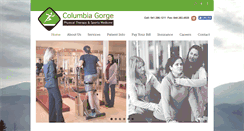 Desktop Screenshot of columbiagorgept.com